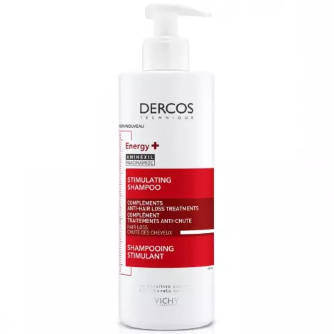 VICHY Dercos Technique Energy+ шампунь против выпад. волос 400мл №1