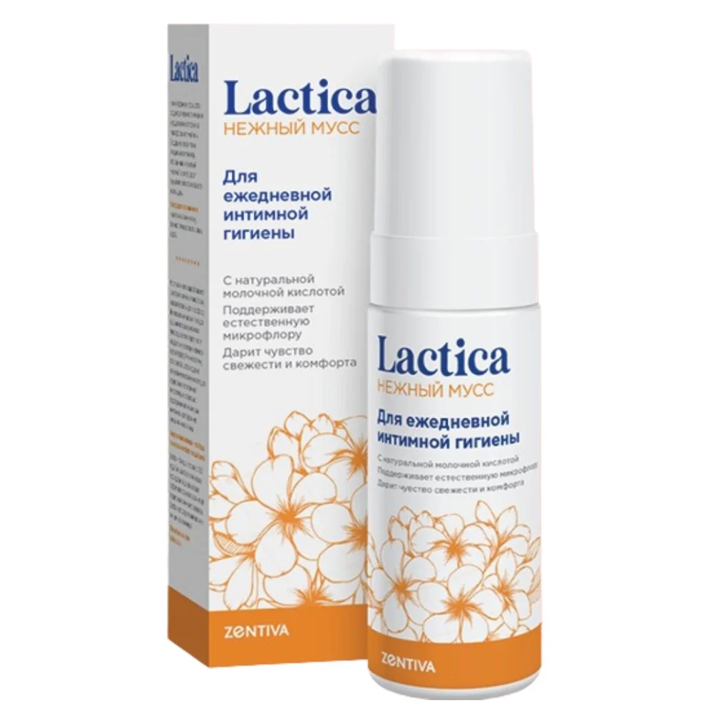 Lactica мусс для интимной гигиены 125мл №1