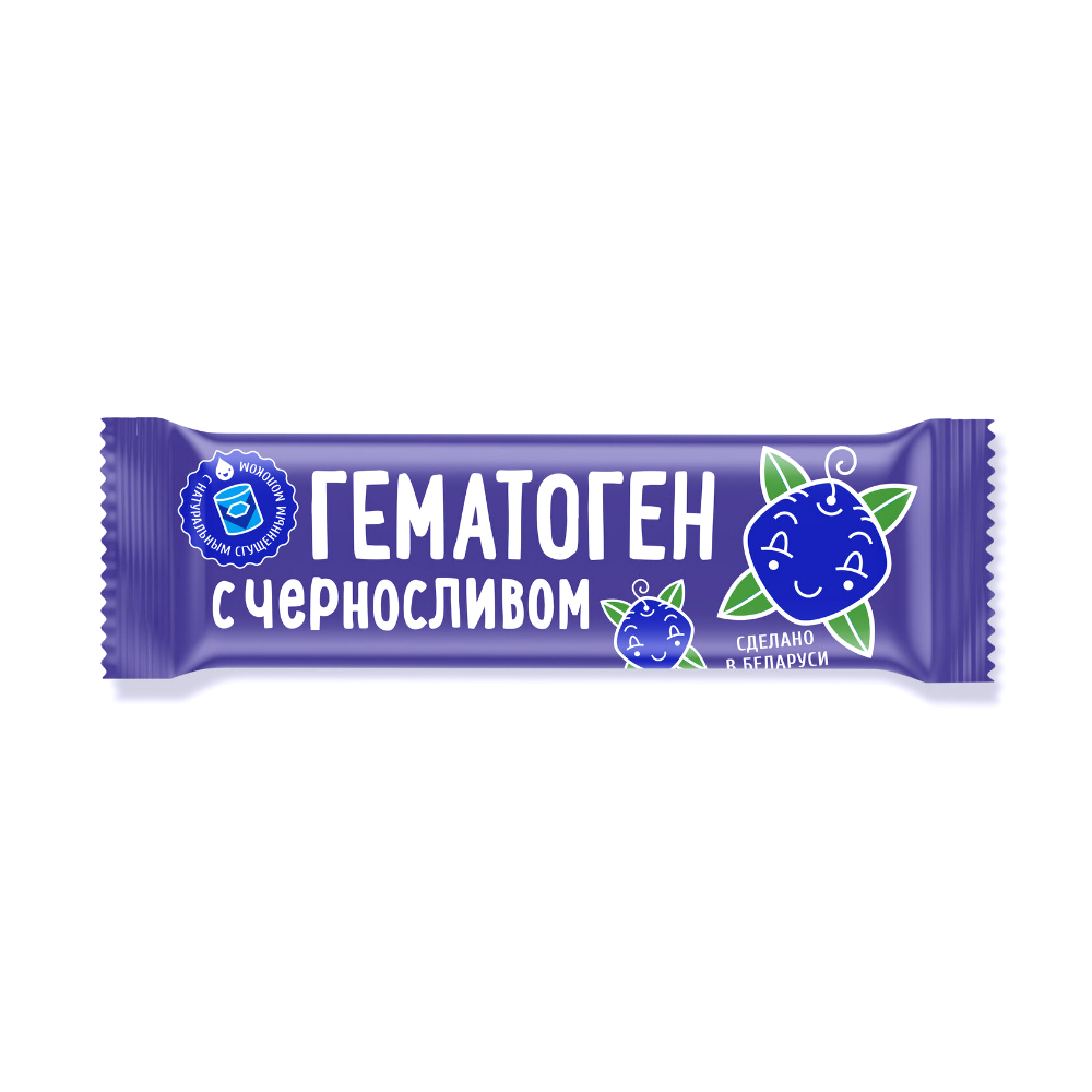 Гематоген с черносливом БАД плитка 40г №1