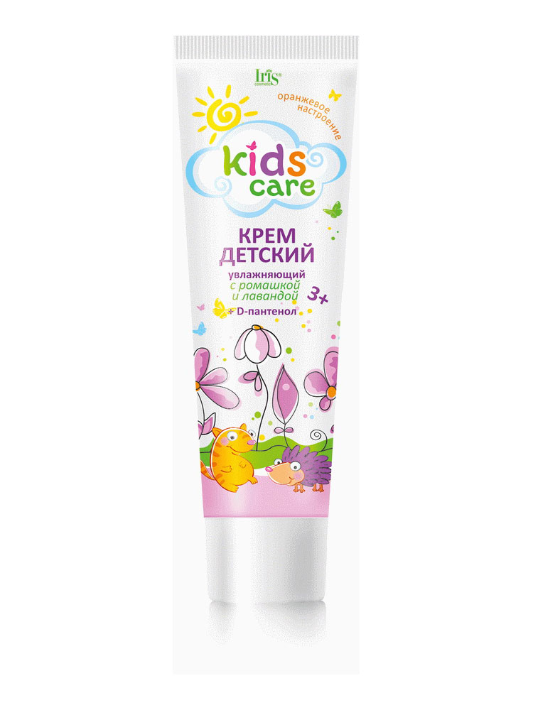 Крем детский Kids Care увлажняющ. с ромашкой и лавандой 100мл упаковка №1
