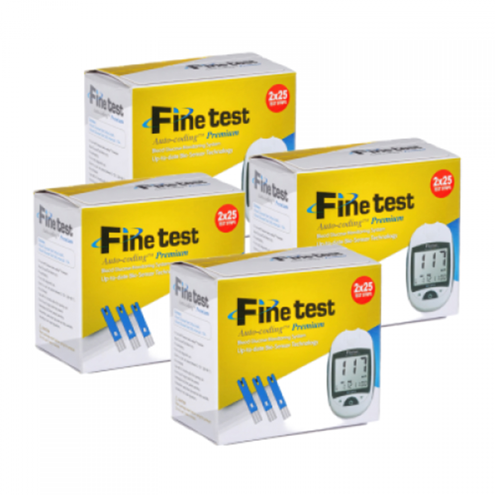 Тест-полоски Finetest Auto-coding Premium упаковка №200