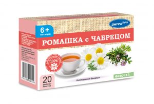 Ромашка с чабрецом БАД фиточай 1,2г фильтр-пакет №20
