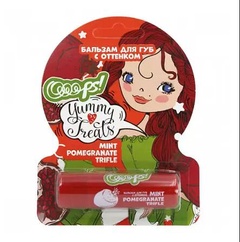 Бальзам для губ Ooops! с оттенком Mint pomegranate trifle гранат 4,2г №1
