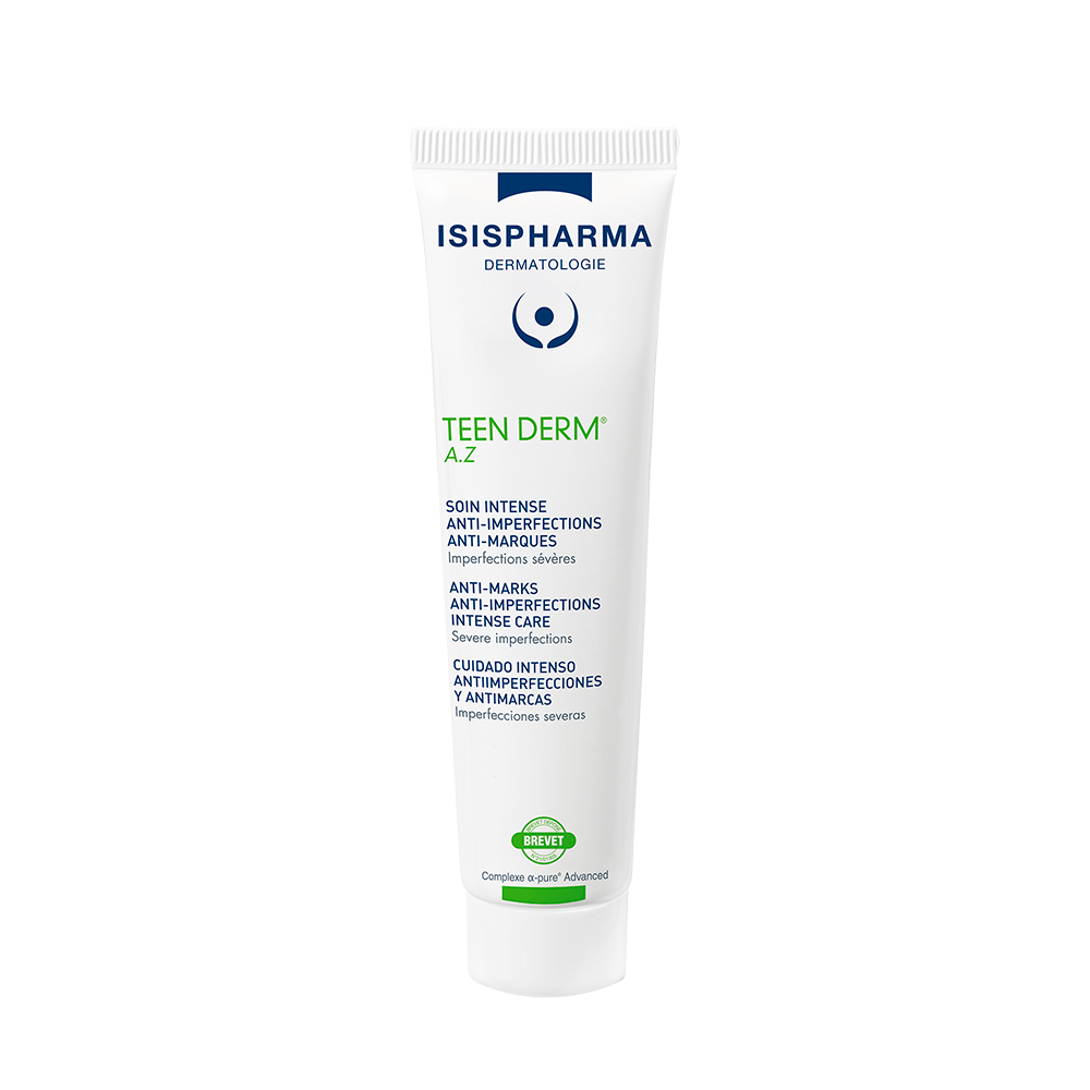 Isispharma Teen Derm гель-крем для интенс.ухода за кожей с несовершенствами с азелаиновой кислотой 15% 30мл №1