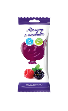 Карамель леденцовая с цинком и витамином С "Петушок" БАД со вкусом малины и ежевики 17г №1
