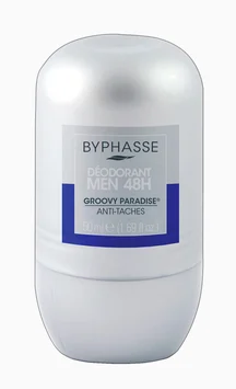 Byphasse Groovy Paradise 48H дезодорант-антиперспирант шариковый для мужчин 50мл №1