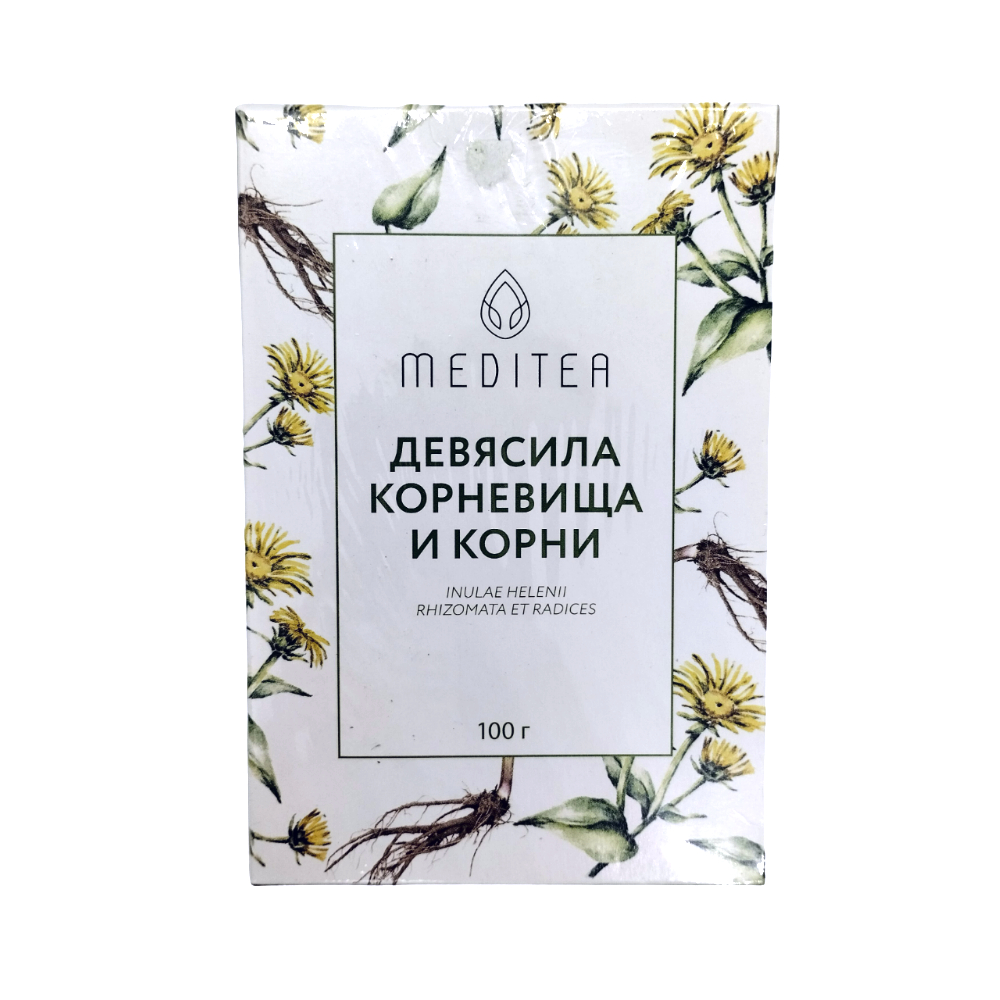 Девясила корневища и корни лек. сырье измельчен. 100г упаковка №1