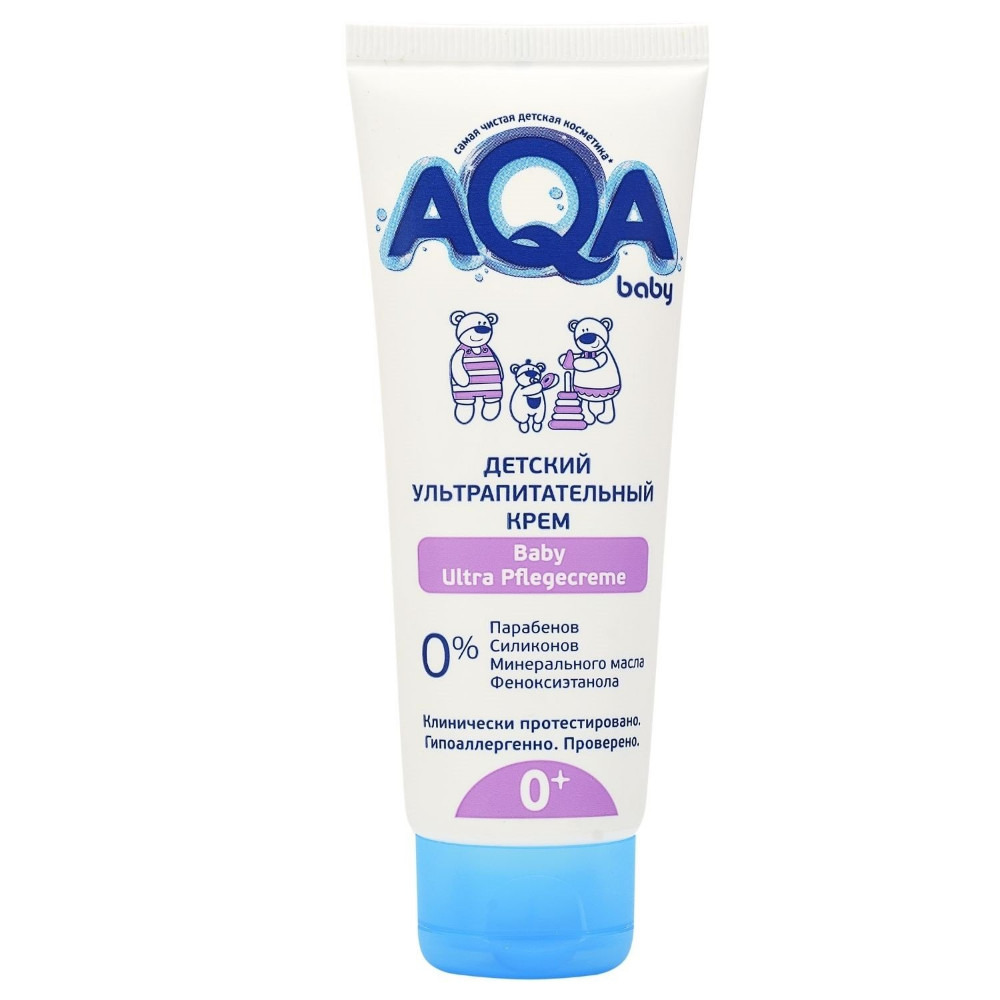 AQA baby крем детский ультрапитательный 75мл №1