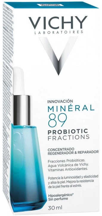 VICHY Mineral 89 Probiotic Fractions сыворотка-концентрат для лица укрепляющая и восстанавливающая 30мл №1