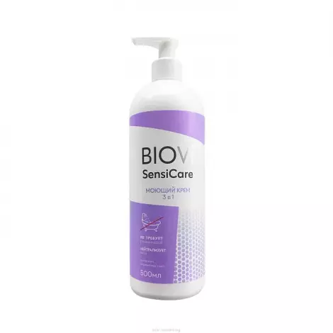 Biovi крем моющий 3 в 1 500мл №1