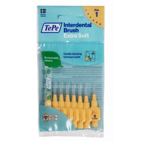 Межзубный ершик TePe Extra-Soft size 1 (0.45mm) №8