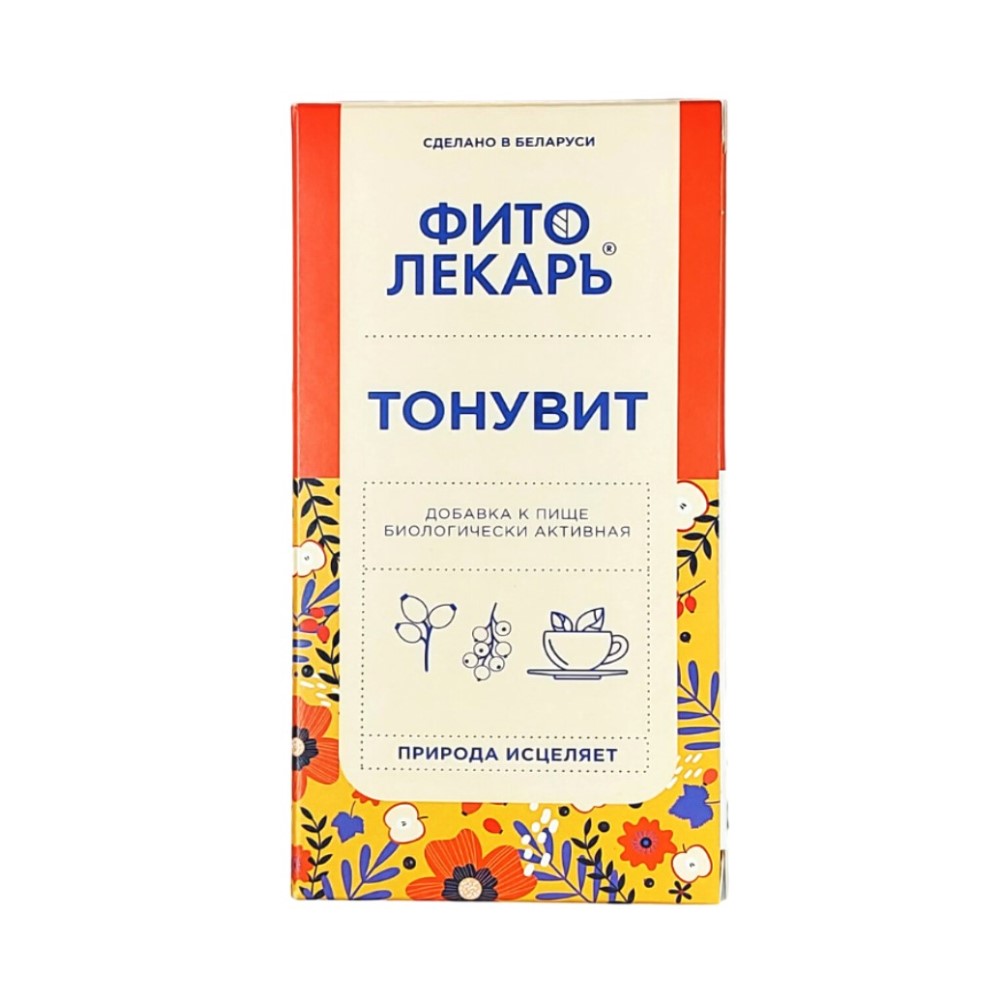 Фитолекарь БАД Тонувит 1,7г фильтр-пакет №25