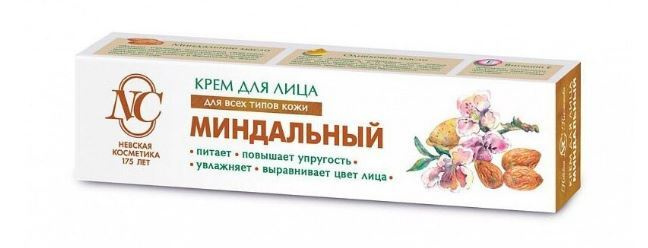 Крем для лица "Невская косметика" Миндальный (всех типов кожи) 40мл №1
