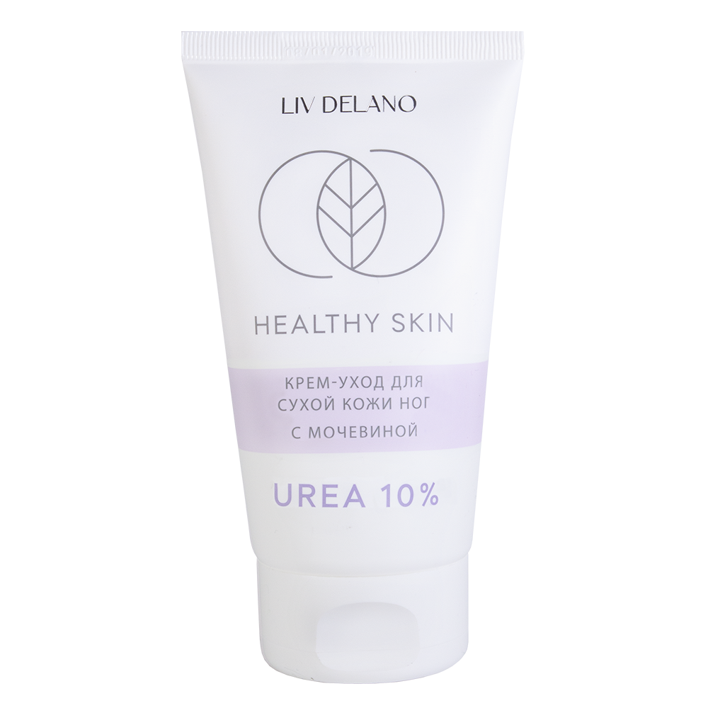 Liv Delano Healthy Skin крем-уход для сухой кожи ног с мочевиной 150г №1