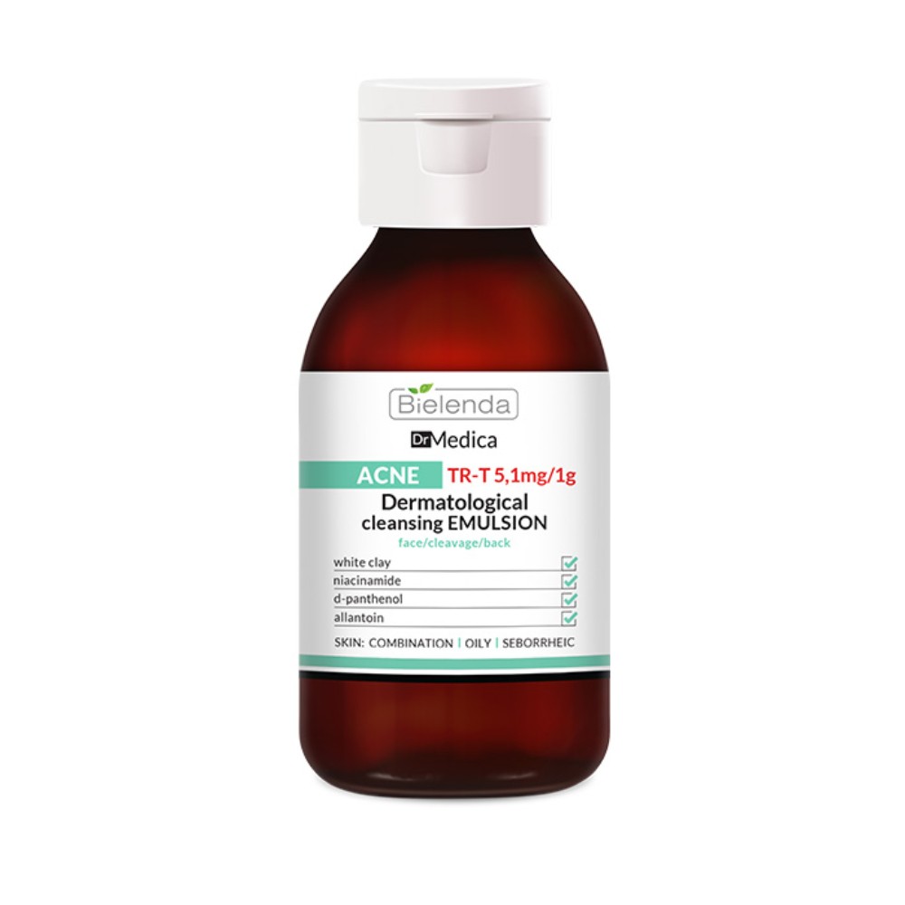 BIELENDA Dr Medica Acne эмульсия Анти-акне очищающая лицо, область декольте, спину 250г №1