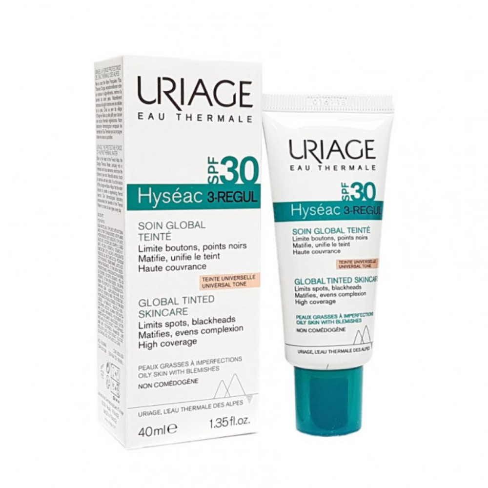 URIAGE Hyseac 3-Regul флюид тональный для лица SPF 30 тон универс. 40мл №1