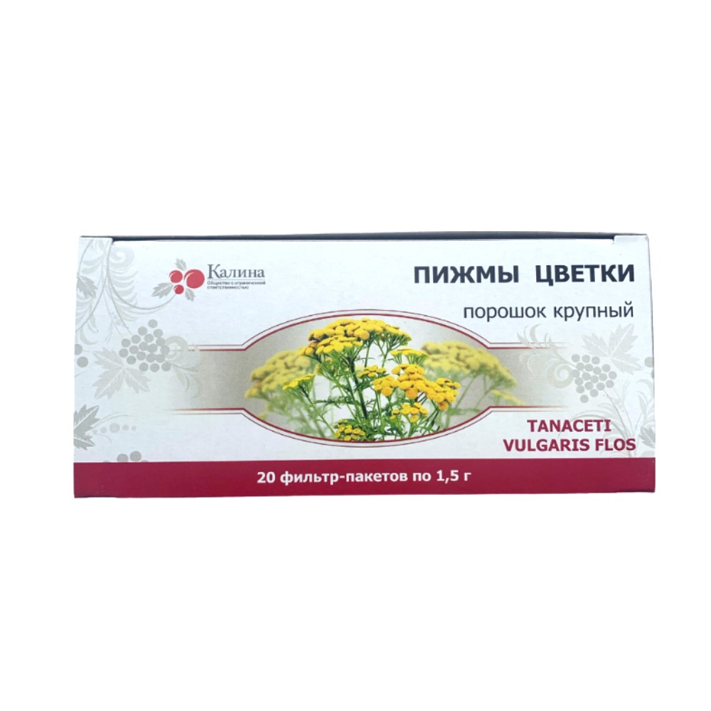 Пижмы цветки лек. сырье измельчен. 1,5г фильтр-пакет №20