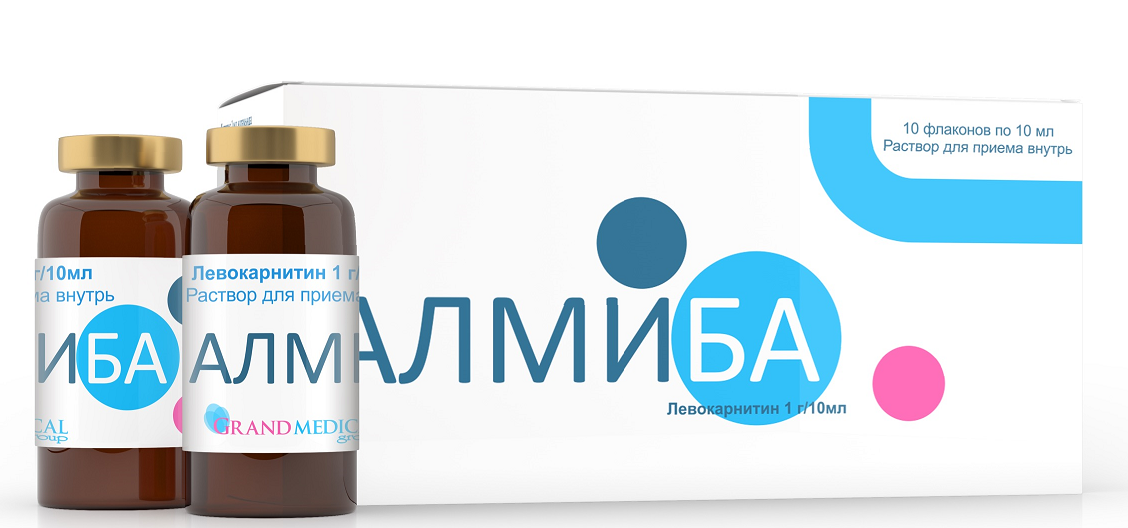 Алмиба р-р для приема внутрь 100мг/мл 10мл флакон №10