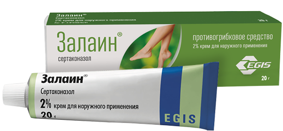 Залаин крем для наруж. прим. 2% 20г туба №1