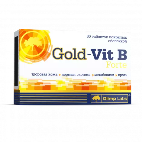 Голд-Вит В форте БАД (Gold-Vit B Forte) таблетки 190мг №60