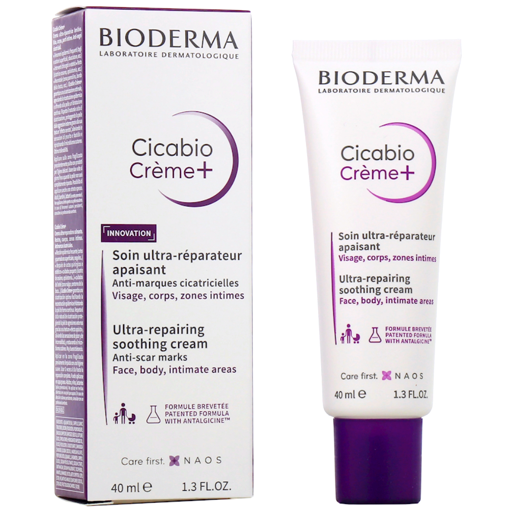 BIODERMA Cicabio Creme+ крем восстанавл. и успокаивающ. 40мл №1