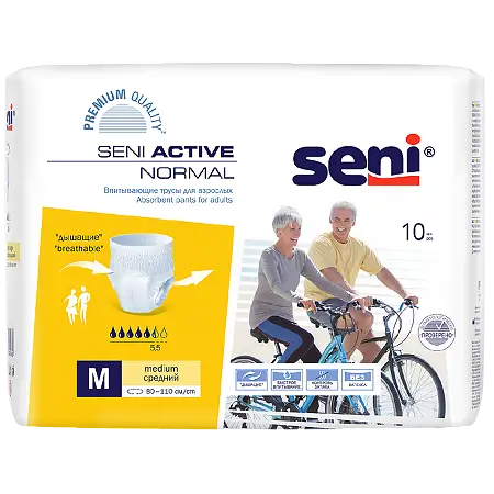 Трусики впитывающ. Seni Active Normal Medium упаковка №10
