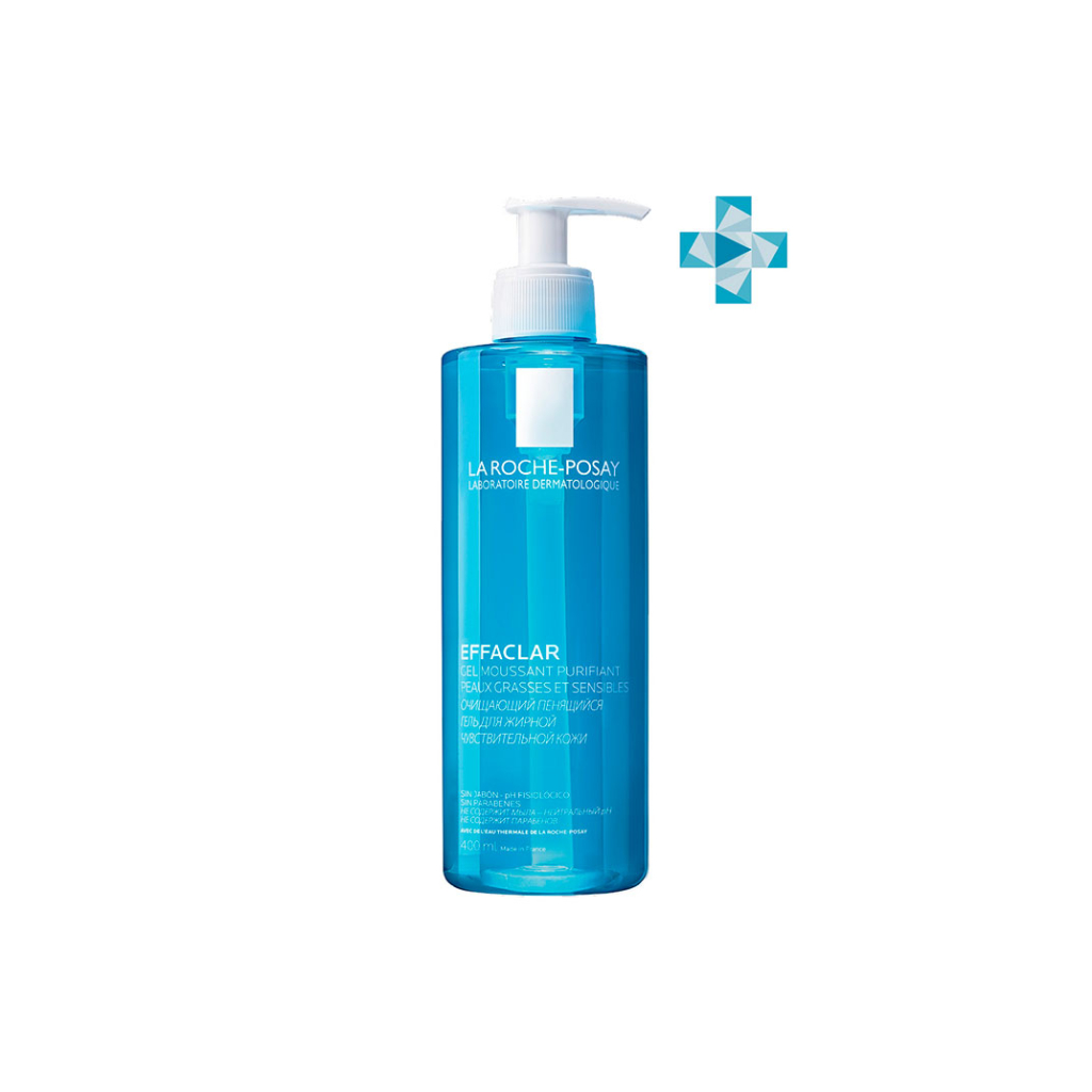 La Roche-Posay Effaclar гель очищающий пенящийся для жирной чувств. кожи 400мл №1