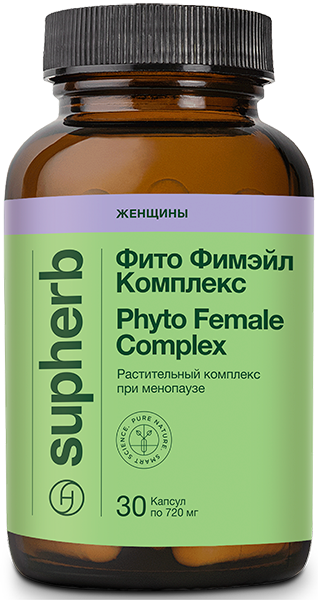 Фито Фимэйл Комплекс БАД капсулы 720мг флакон №30