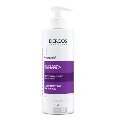 VICHY Dercos Technique шампунь для повышения густоты волос Neogenic 400мл №1