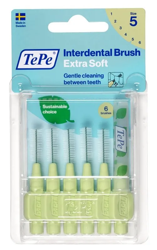 Межзубный ершик TePe Extra-Soft size 5 (0.8mm) №6
