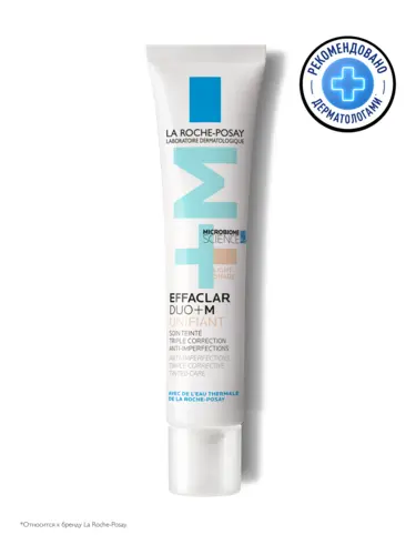 La Roche-Posay Effaclar DUO+ M крем-гель тонирующ. тройной коррект. для пробл. кожи 40мл №1