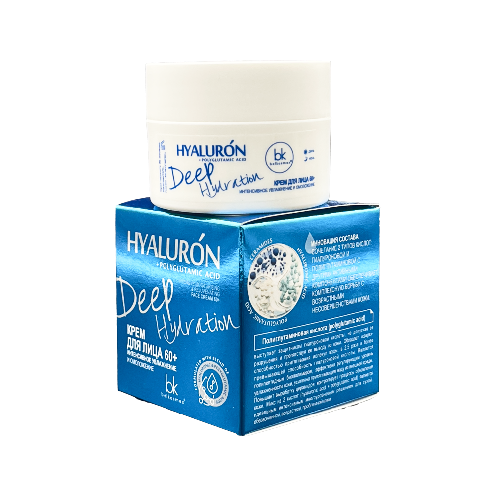 Крем для лица 60+ Hyaluron Deep Hydration интенсивн. увлажн. и омолож. 48г №1