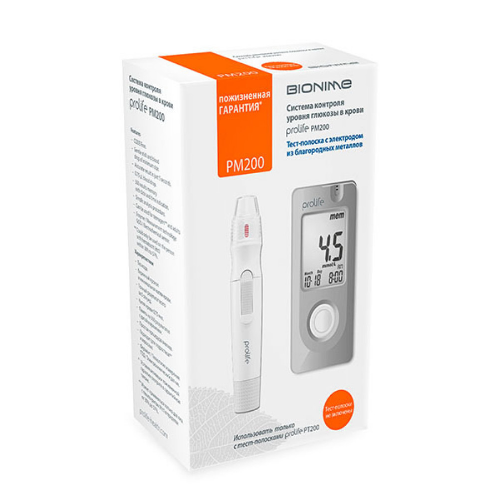 Система контроля уровня глюкозы в крови Prolife PM 200 №1