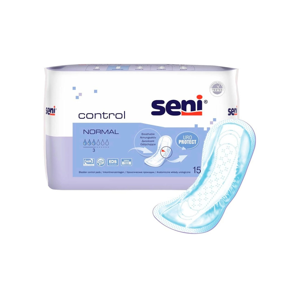 Прокладки урологические Seni Control Normal упаковка №15
