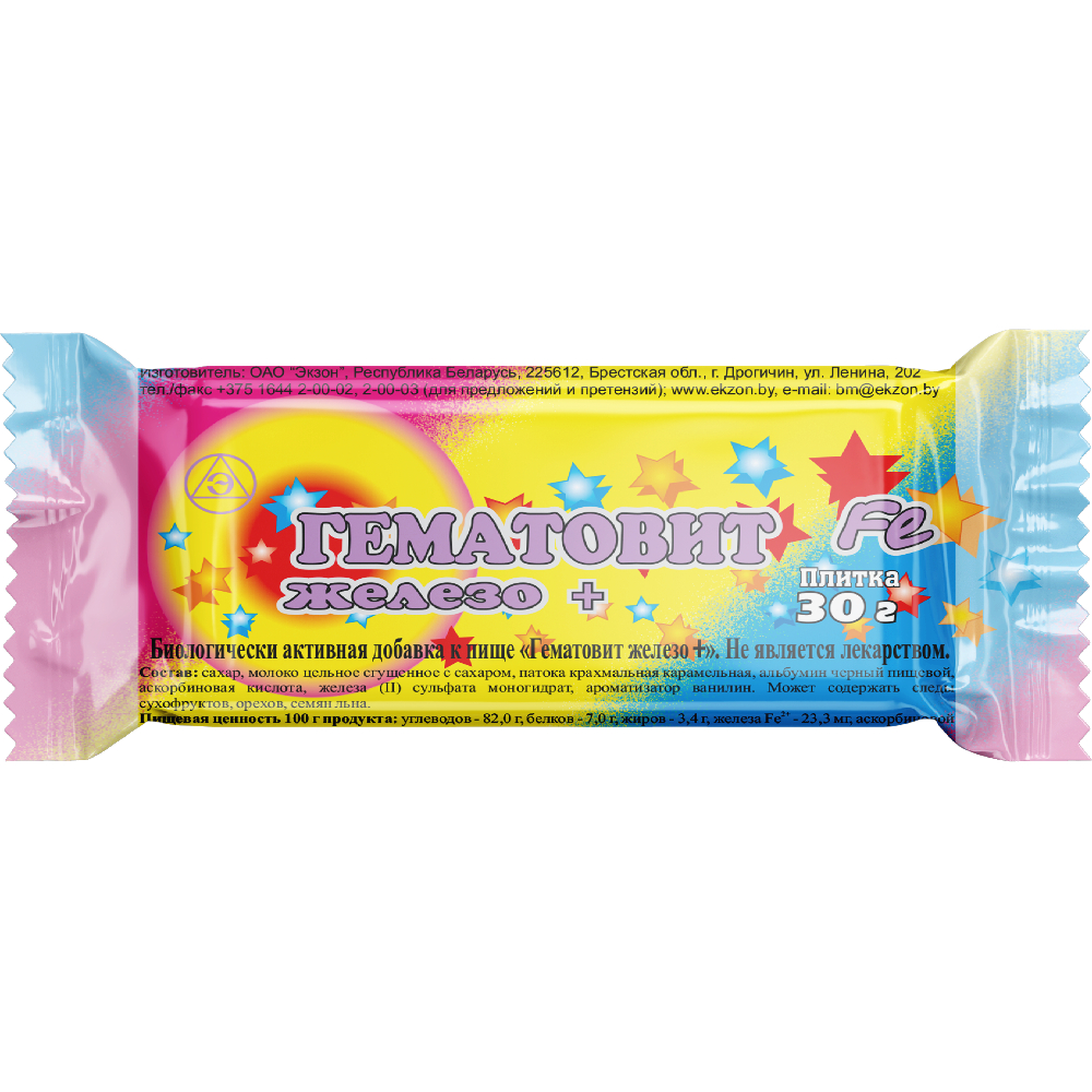Гематовит железо+ БАД 30г №1