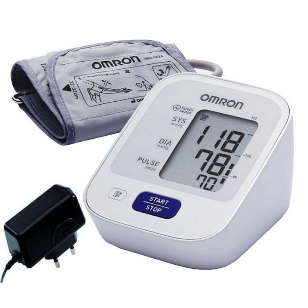 Измеритель артериальн. давления автомат. OMRON M2 Basic (HEM 7121-ARU) с адаптером №1