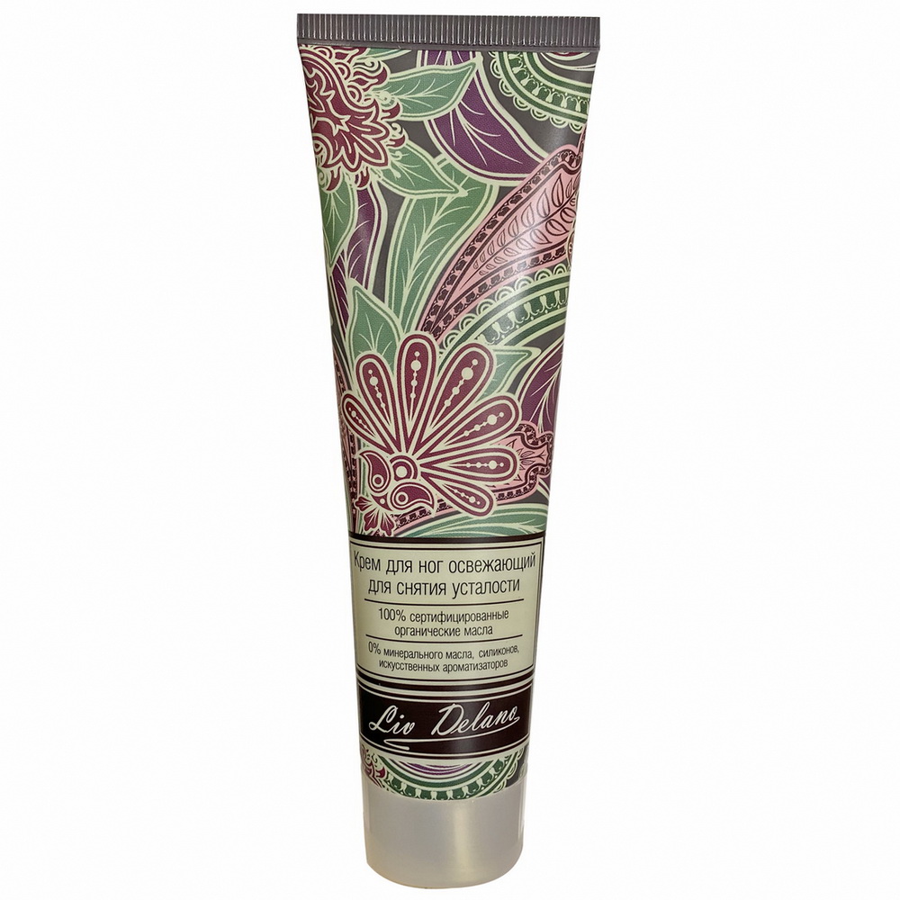 Liv Delano Oriental Touch крем для ног освежающий для снятия усталости 100г №1