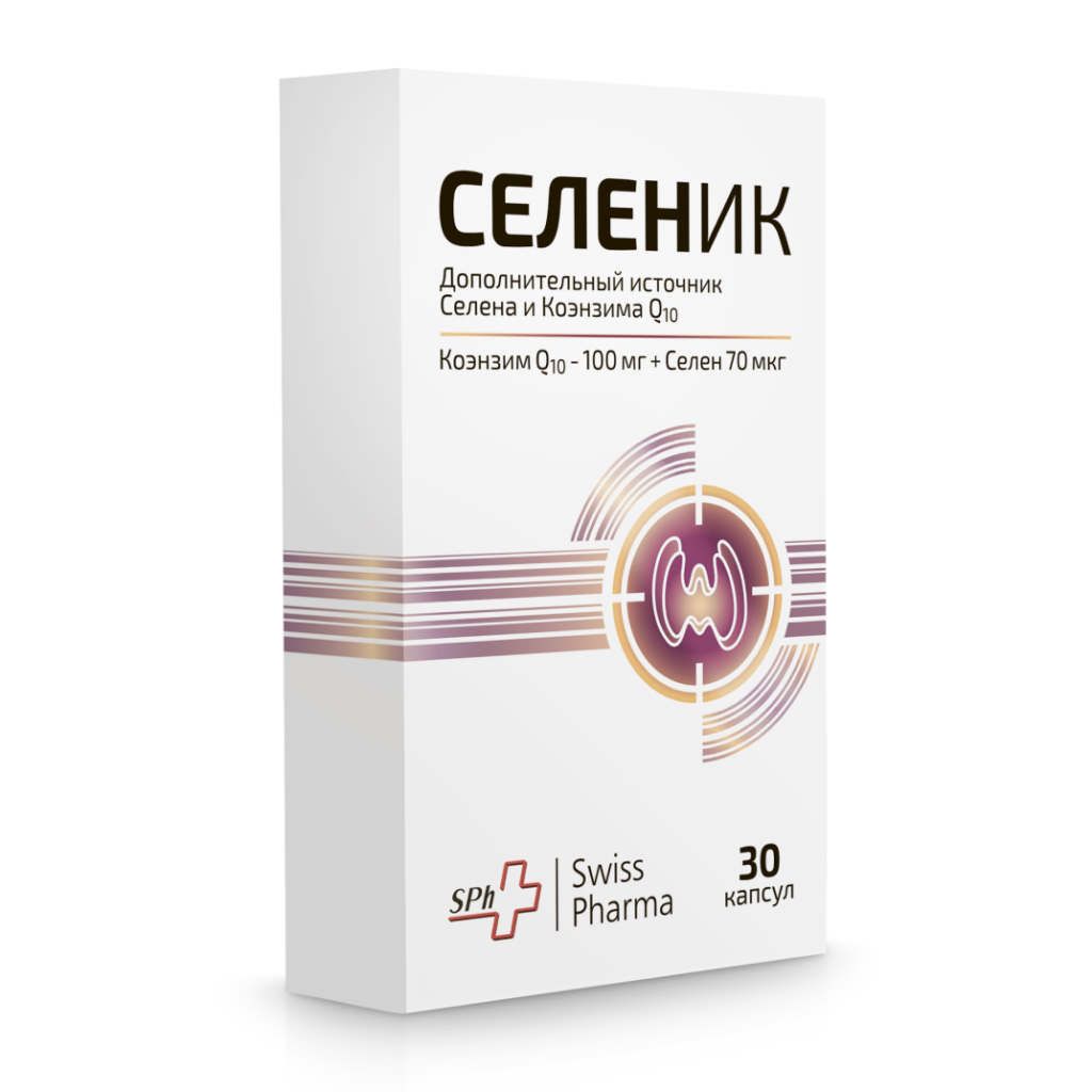 Селеник БАД капсулы с длительным высвобождением 860мг №30
