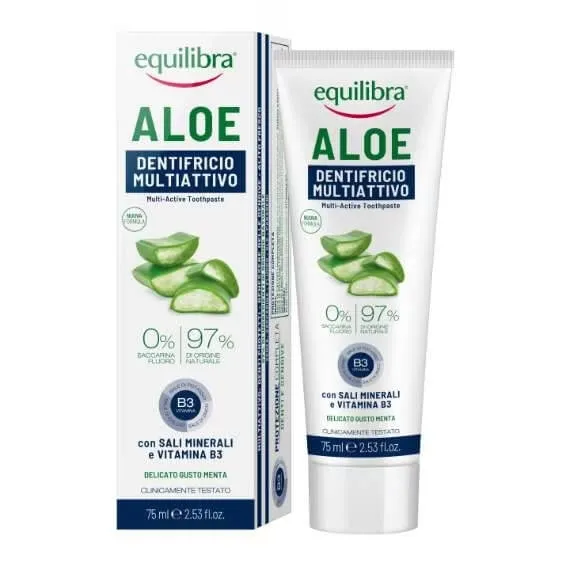 Equilibra Aloe зубная паста мультиактивная 75мл №1