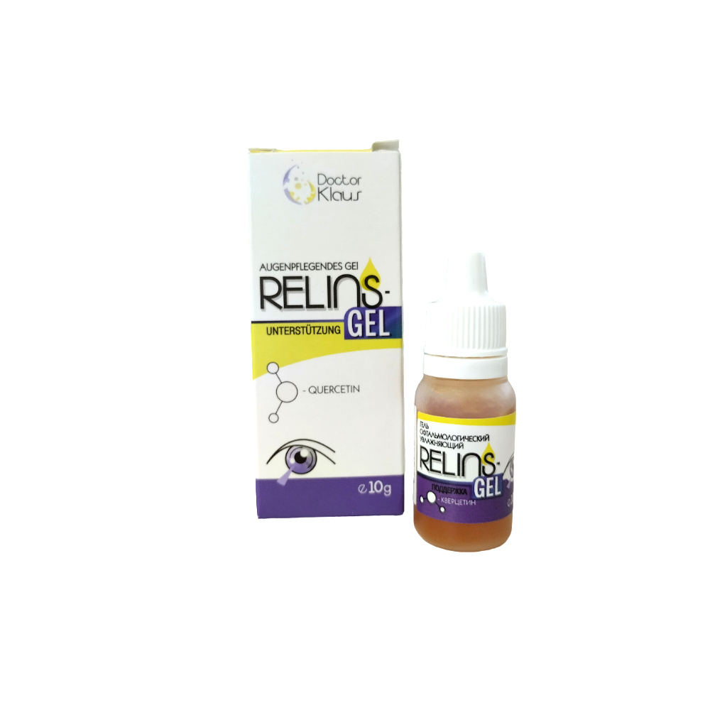 Релинз (Relins-Gel) поддержка гель офтальмолог. увлажняющ. 10г флакон-капельница №1