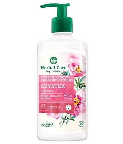 Farmona Herbal Care гель для интимной гигиены ультранежный ладанник и пантенол 330мл №1