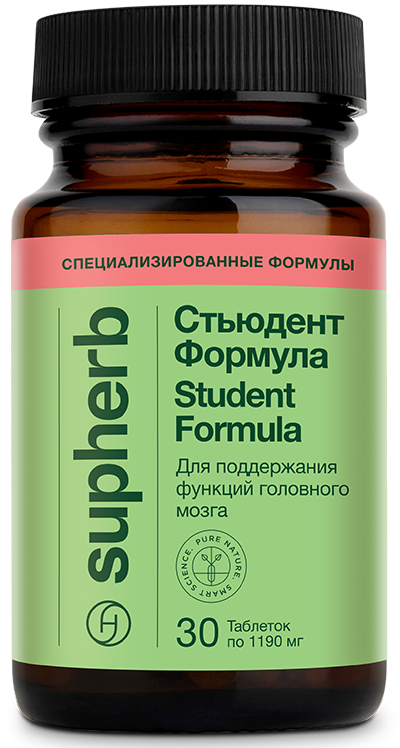 Стьюдент Формула БАД таблетки 1,19г упаковка №30