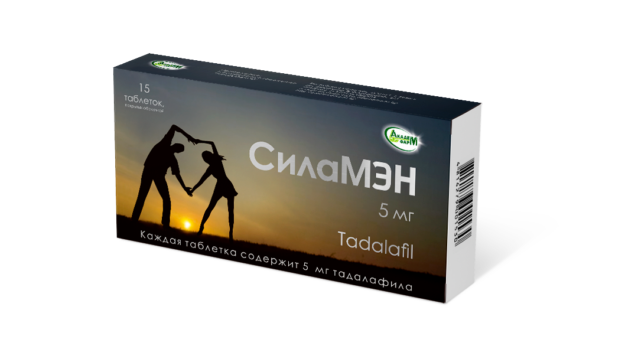СилаМЭН таблетки п/о 5мг упаковка №15
