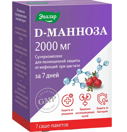 D-манноза Суперкомплекс БАД пор-к 3,7 саше №7