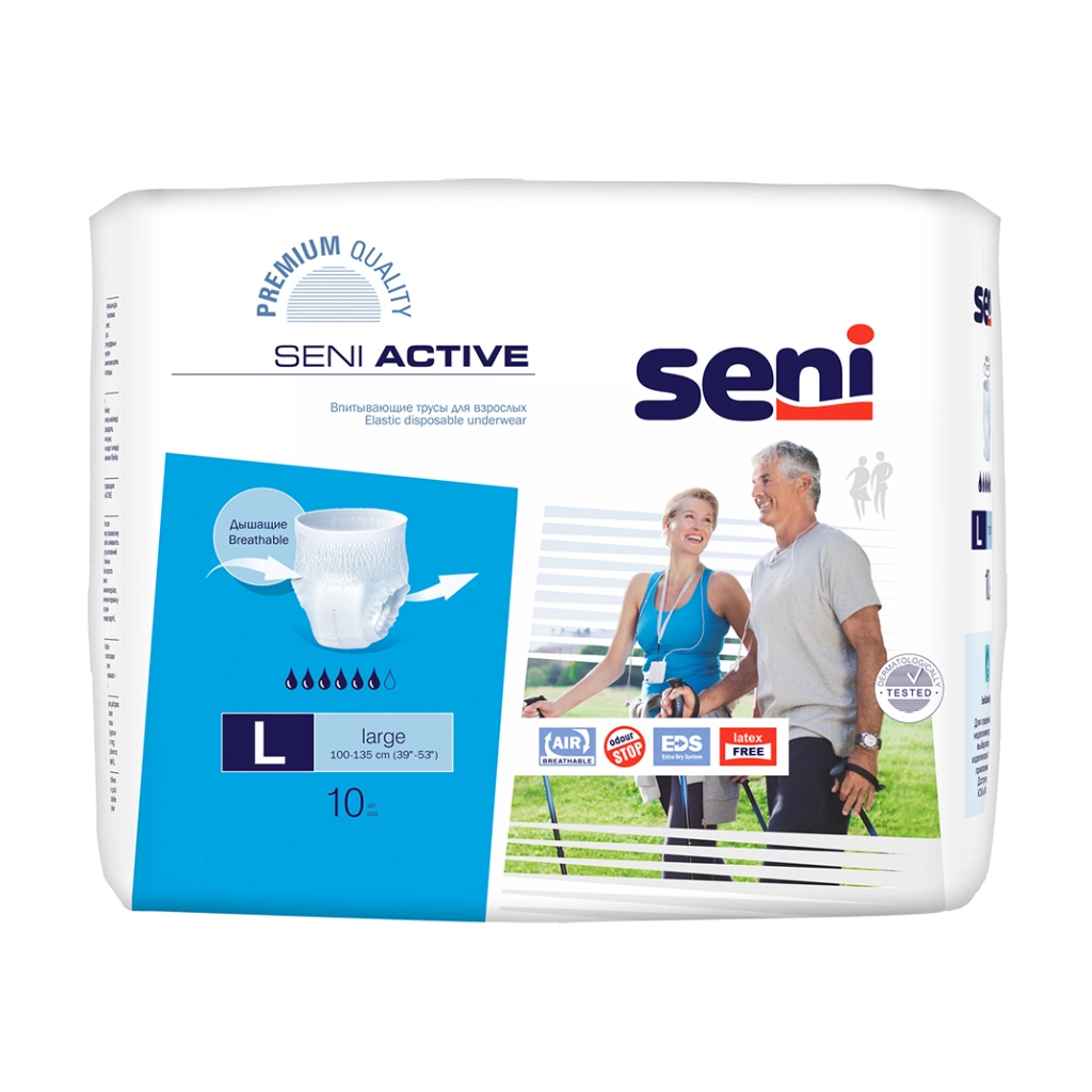 Трусики впитывающ. Seni Active Large упаковка №10