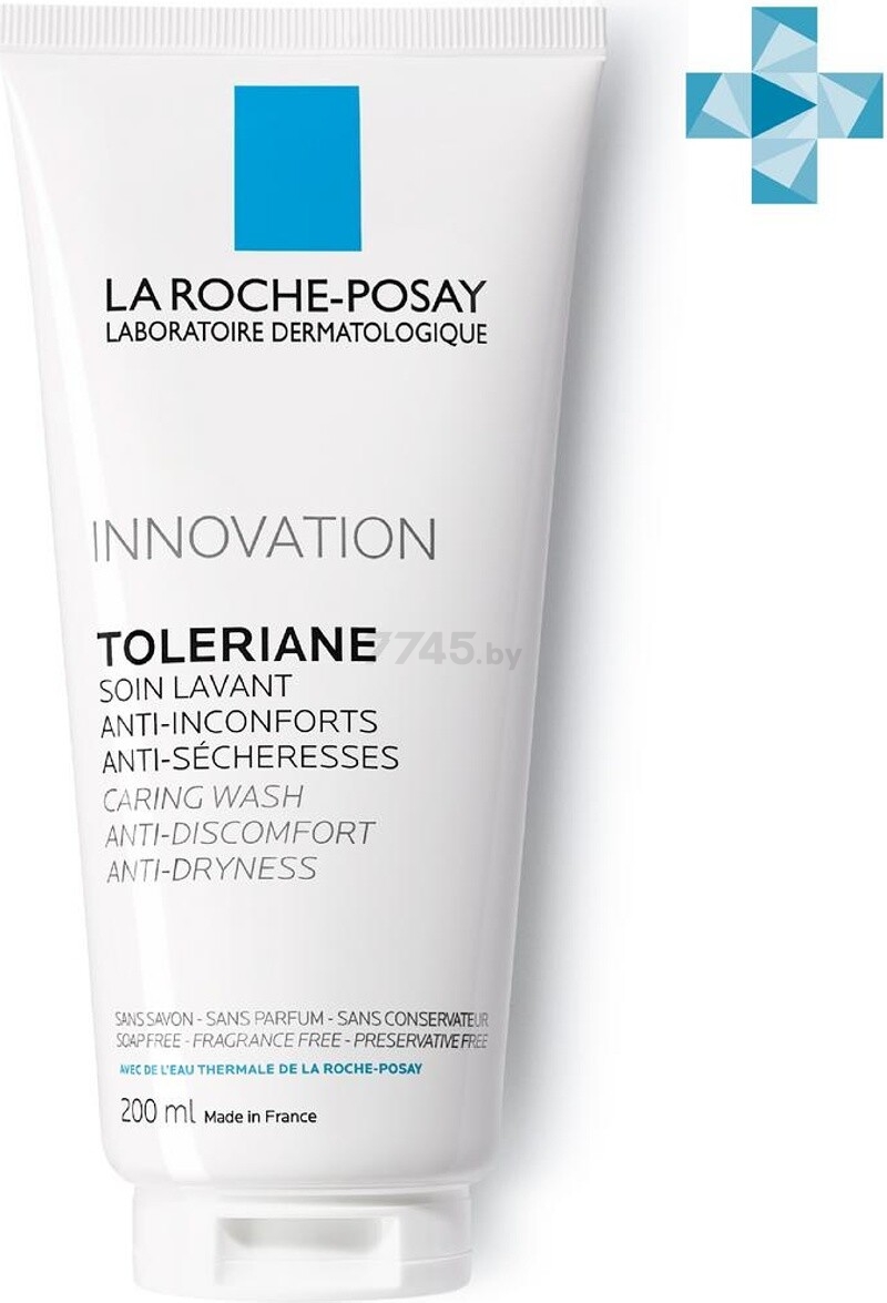 La Roche-Posay Toleriane Caring wash гель-уход очищающ. для умывания 200мл №1