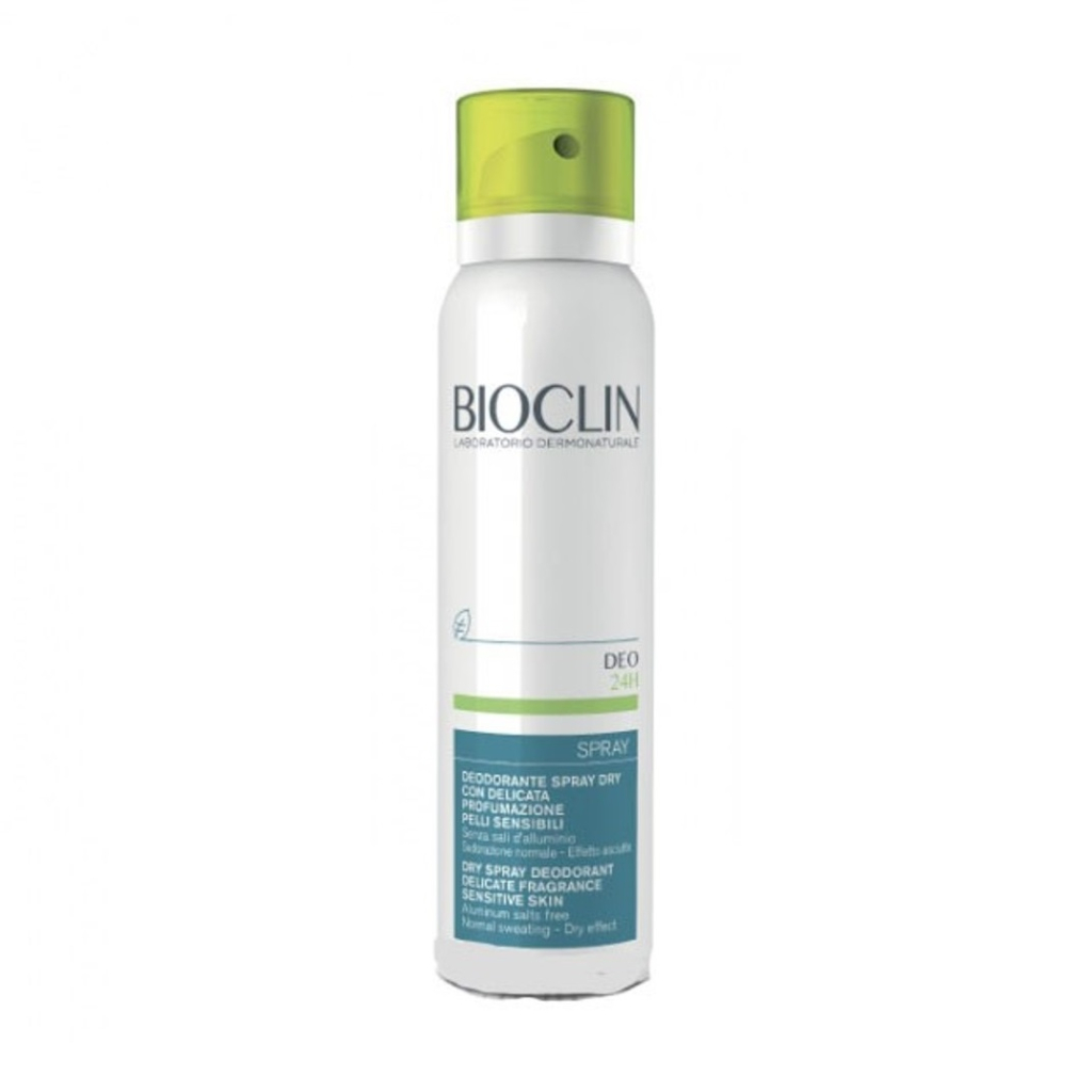Bioclin Deo 24ч спрей-дезодорант сухой с легким ароматом для чувствит. кожи 150мл №1