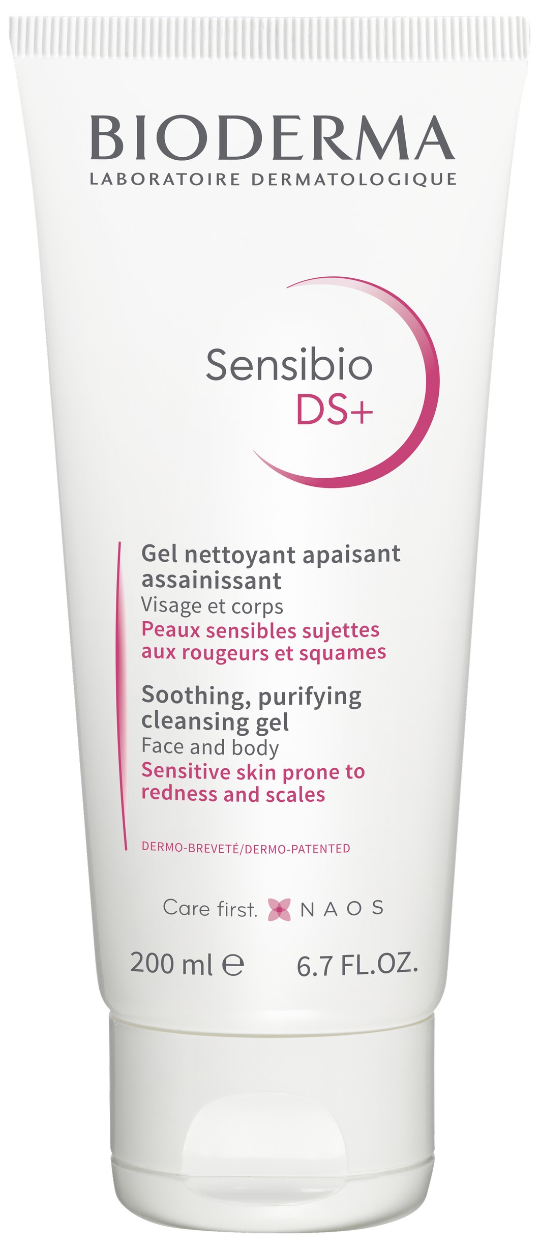 BIODERMA Sensibio DS+ Gel гель очищающий 200мл №1
