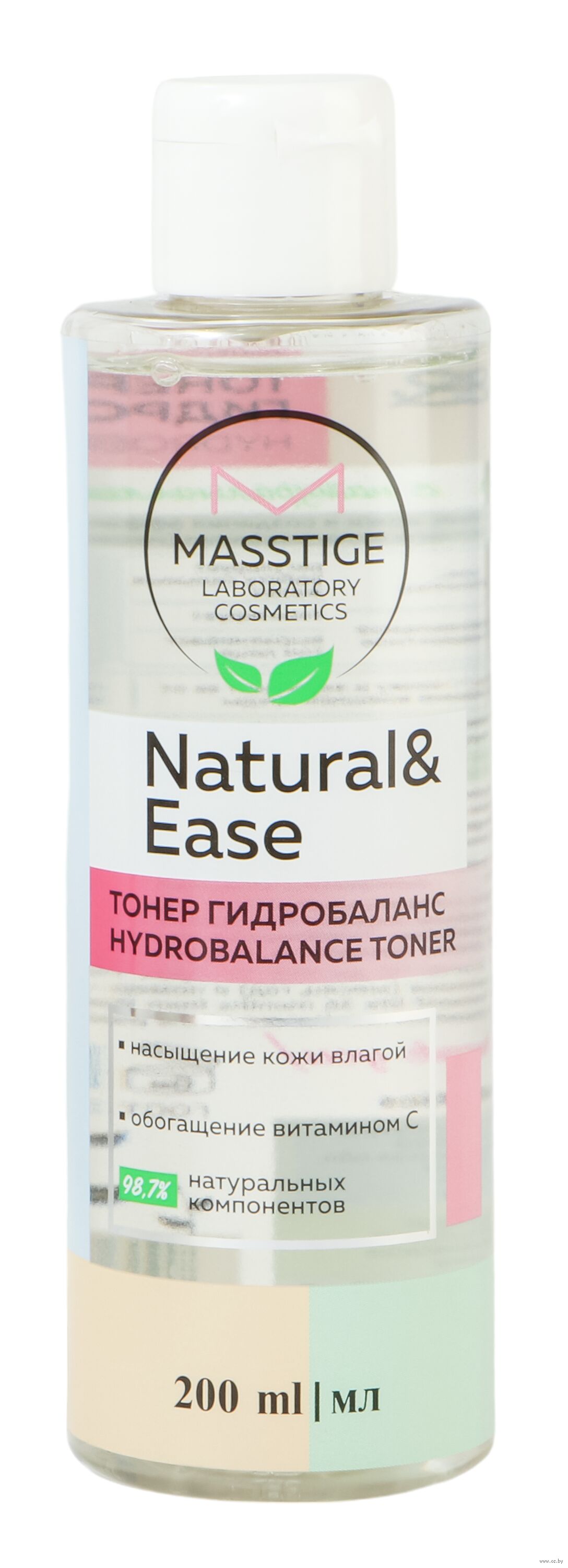 MASSTIGE Natural&Ease тонер гидробаланс 200мл №1