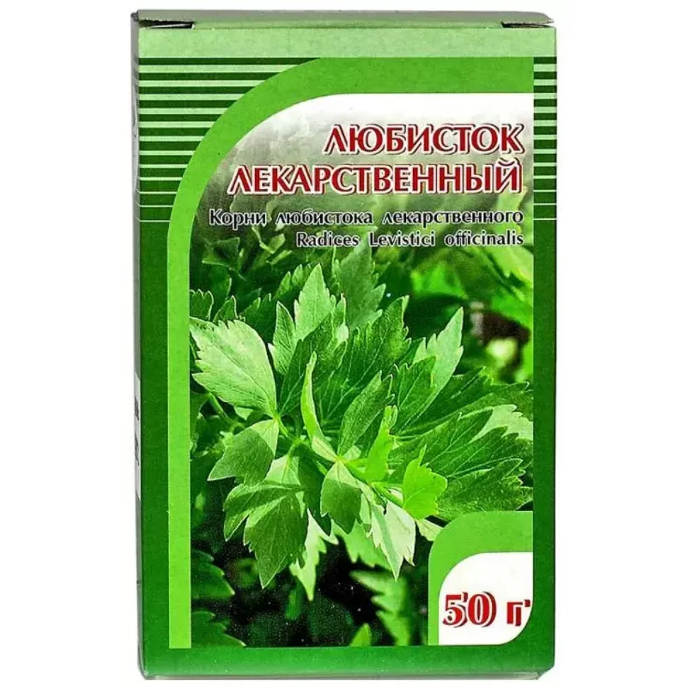 Любисток лекарственный корни БАД 50г упаковка №1